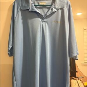 Columbia Men's Light Blue Polo Shirt